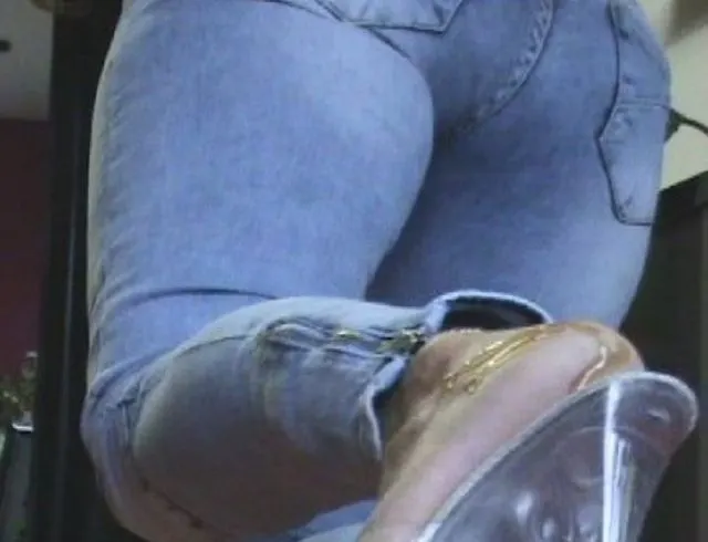 Jeans-Heels-Fuß-Honey,Honey Baby,Zzzzz T.1