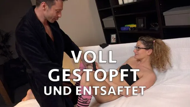 Voll gestopft und entsaftet