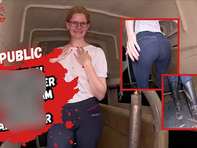 Vorschau aus Teens: Dreißter Dildofick im Pferdeanhänger! Das Darf der Stallbesitzer niemals rausfinden!