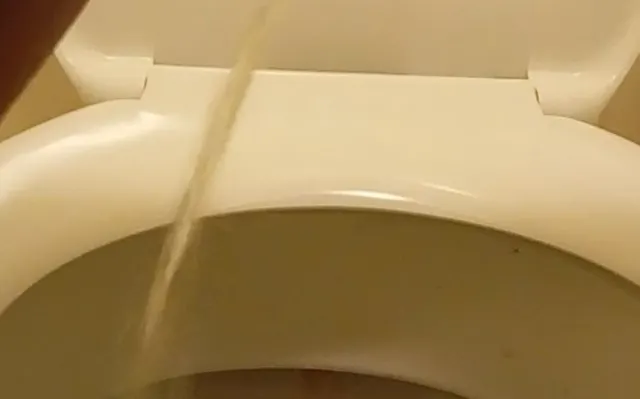 Schnellpiss bei der Massage