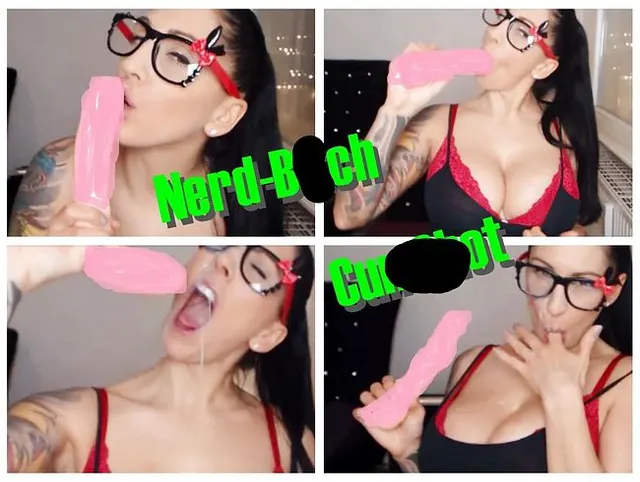 Nerd-Bitch Cumshot