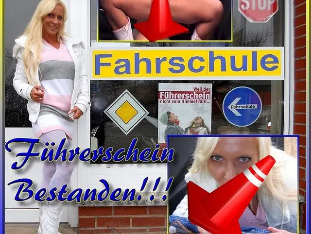 Fahrschullehrer bestochen, erwichst mir rein, ich krieg mein Schein ;)