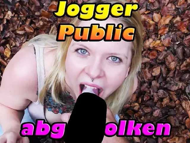 Jogger Public abgemolken!!!