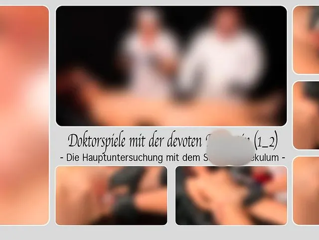 Doktorspiele mit der devoten Patientin (1_2) - Die Hauptuntersuchung mit dem Scheidenspekulum -