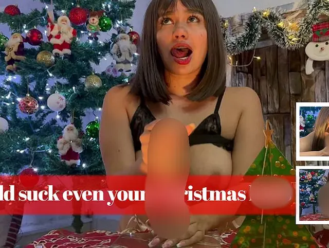 Ich würde sogar deine Weihnachtskugeln lutschen, vorerst nur praktisch