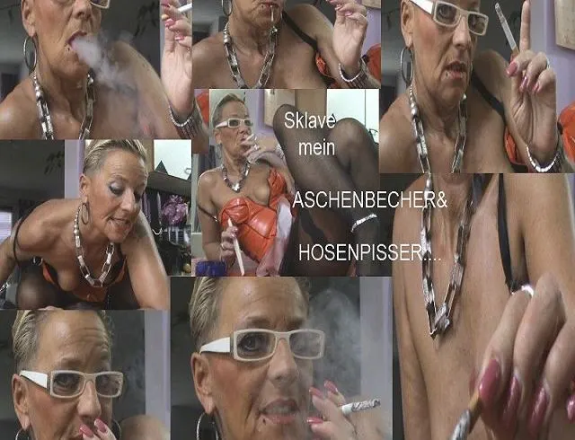 SKLAVE, ASCHE-FRESSEN ins HÖSCHEN STRULLERN..