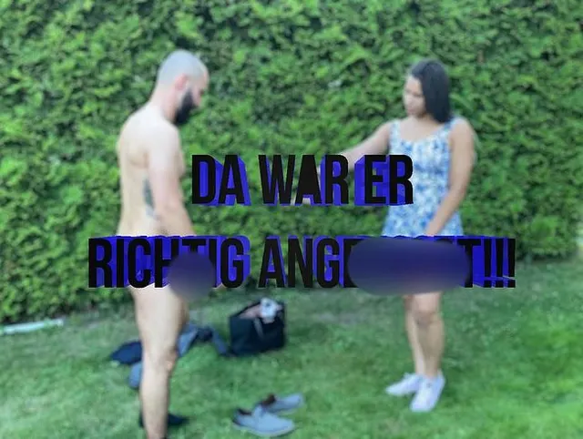 Da war er richtig angepisst ;)