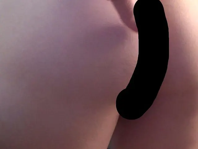 Dehnung mit Analplug das erste Mal mein Po getestet
