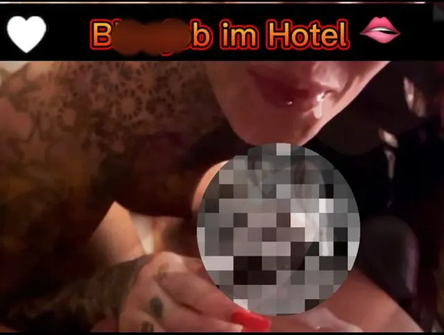 Blowjob im Hotel