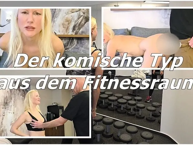 Der komische Typ aus dem Fitnessstudio