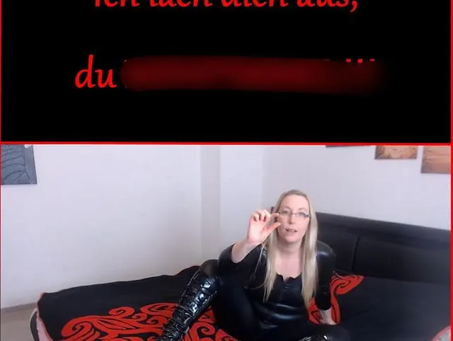 Ich lach dich aus, du MINIPIMMEL!!!