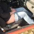 OUTDOOR IM AUTO GEFINGERT