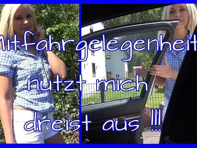 Mitfahrgelegenheit nutzt mich komplett AUS!!!