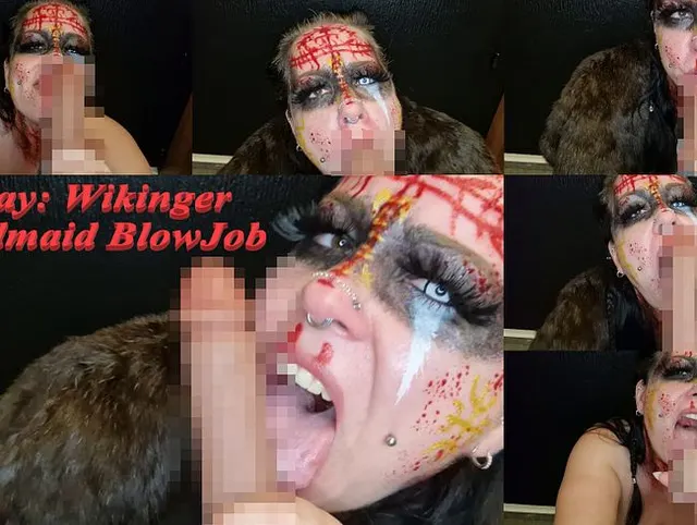 Cosplay, Wikinger Schildmaid BlowJob