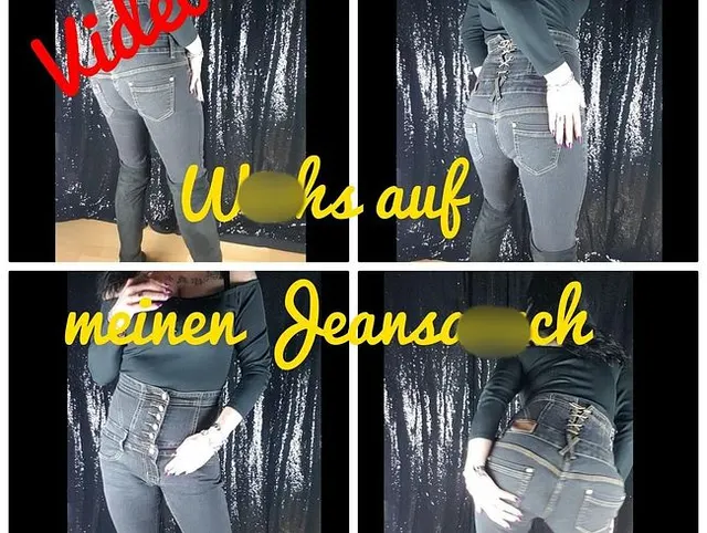 USERWUNSCH! Wichs auf meinen geilen Jeansarsch