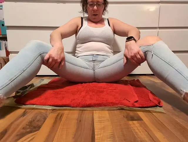 Advents-Kalendertürchen Nr 20 . Jeanspiss .