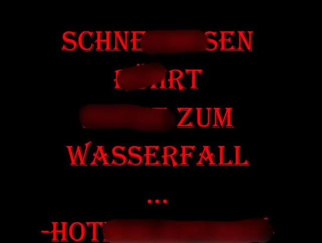 Das Wasserfall Ende Schneebesen 2/2