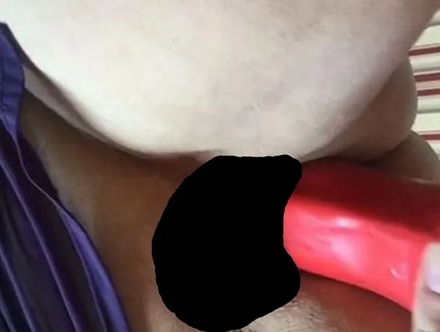 Der Dildo in der Votze