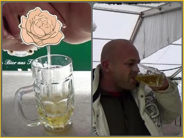 Chef ins Bier gepisst :-)