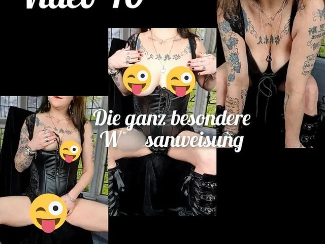 Die ganz besondere Wichsanweisung