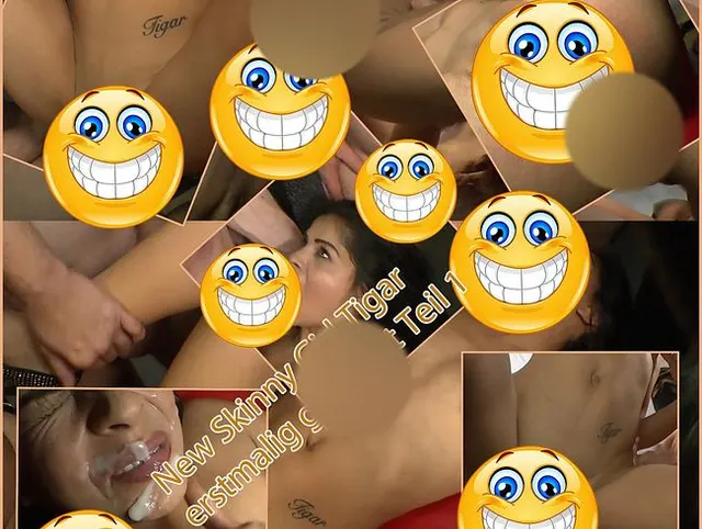 Teil 1 Skinny Newcomerin Tigar Ihr erster AO Gangbang