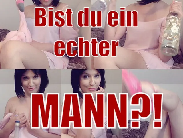 Bist du ein ECHTER Mann!?
