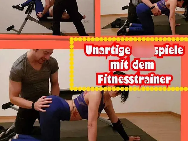 Sex auf der Matte mit meinen Privaten Fitnesstrainer T1