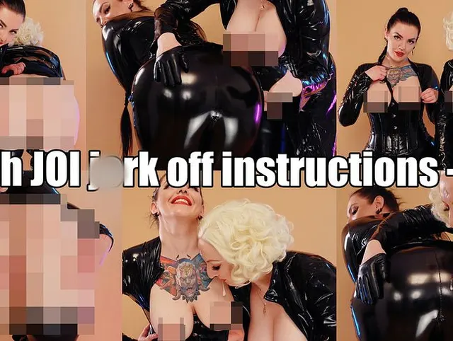 Fetish JOI jerk off instructions - POV Lesbian