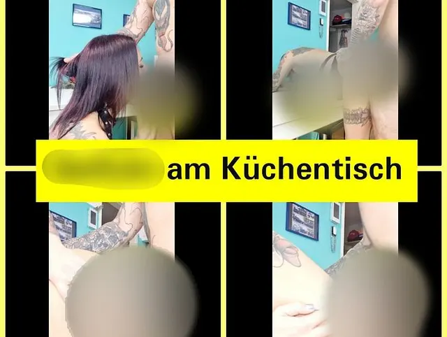 Gefickt am Küchentisch!