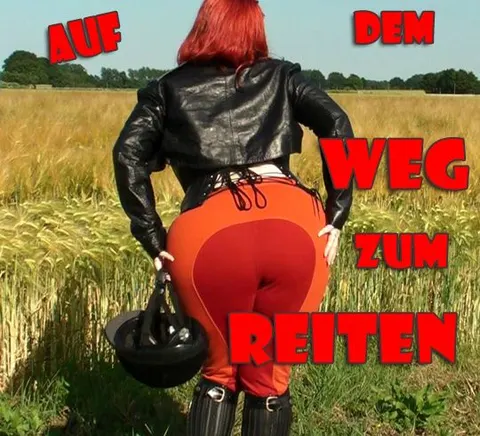 auf dem Weg zum ausreiten