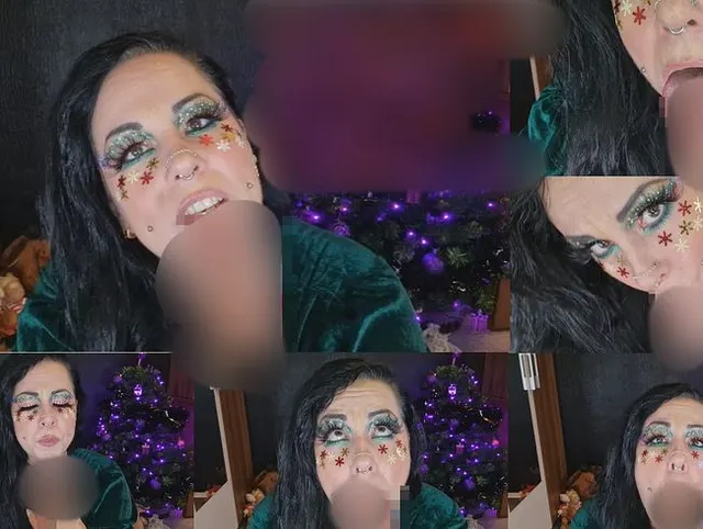 Weihnachtselfen Blowjob mit Dirtytalk und Countdown