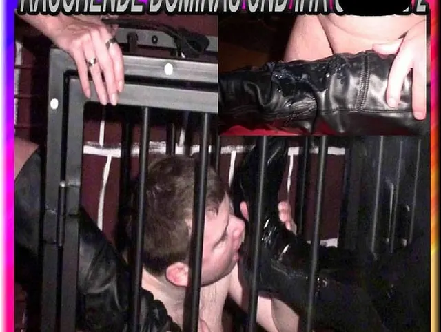 Rauchende Dominas und ihr Sklave-2
