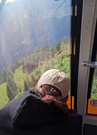 Sesslift Gondelaktion