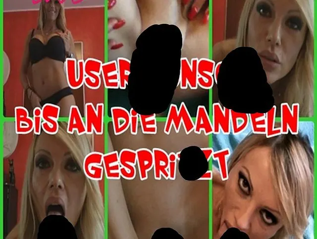 Bis an die Mandeln gespritzt
