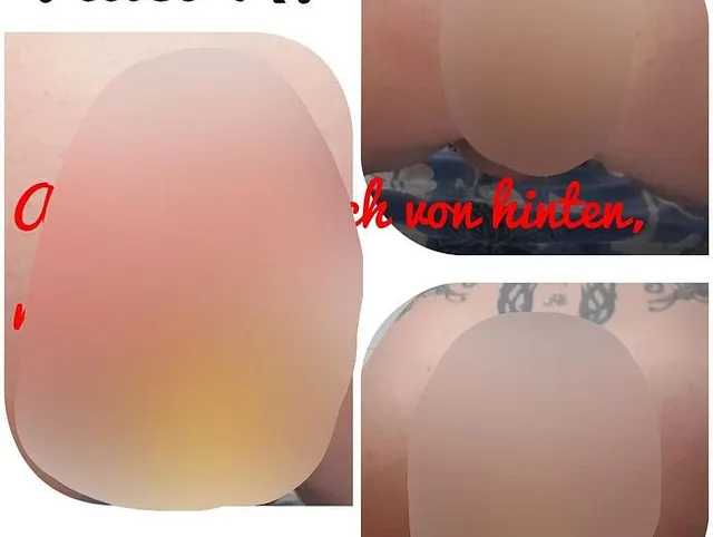 Auf's Handtuch von hinten und gefurzt