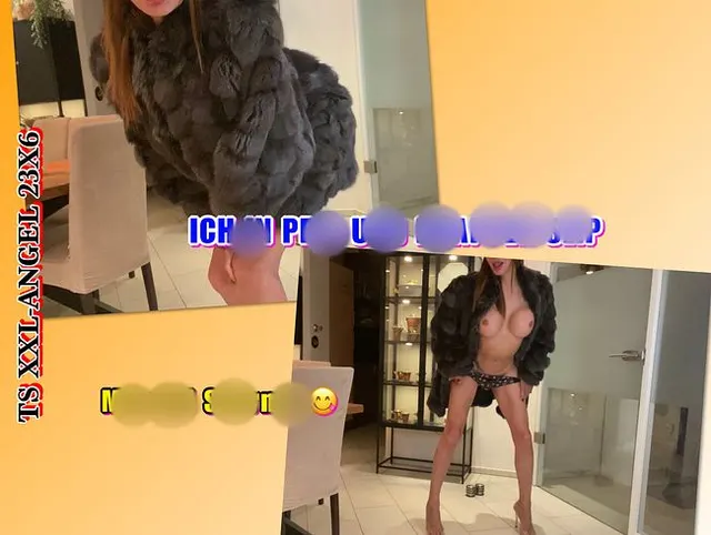 TSXXL-ANGEL23X6 ICH IN PELZ UND KNAPPEN SLIP