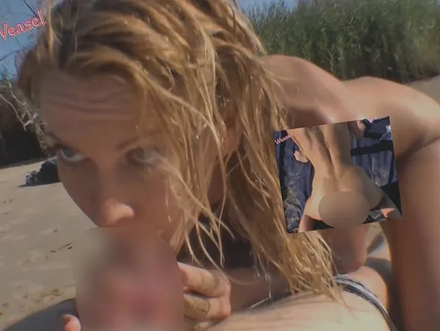 Geiles Beachgirl am Wasser gefickt