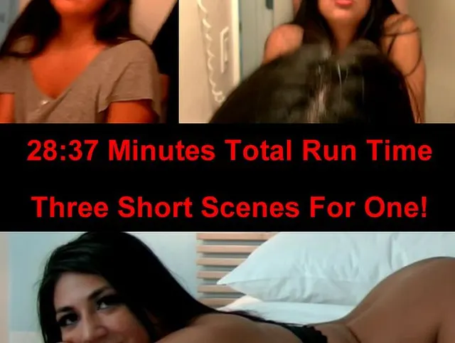 Mexican-American Girl Gets Fucked - 3 Scenes in 1