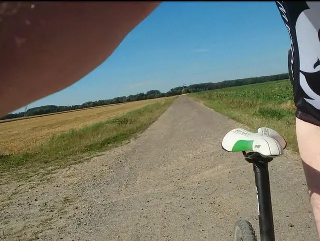 Frivoles fahren auf dem Rad ** Outdoor **