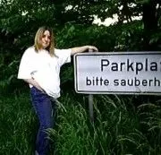 Spermaverschmiert Spazieren gehen