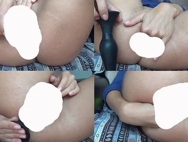 Mein Nahaufnahmeanalspiel mit Sexspielzeug und Masturbation