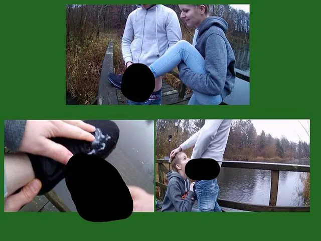 AIR M*x Blowjob bei Wind & Wetter !