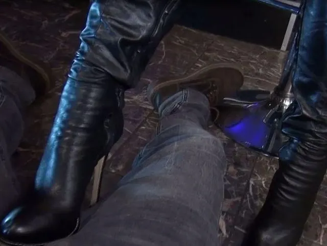 Leather Boots Cum Countdown