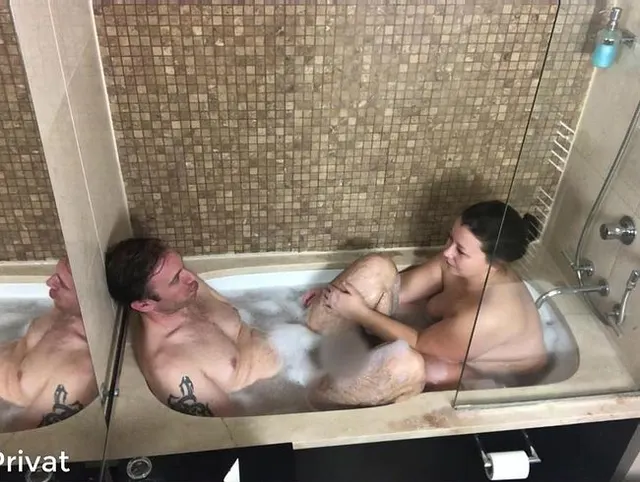 Heißes Bad im Hotel
