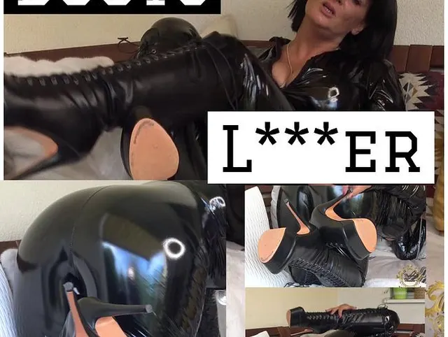 Boot Lecker! Leck sie sauber!