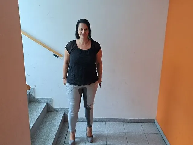 Beim Postholen gepisst