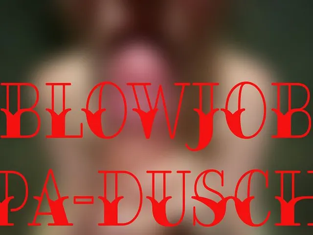 Blowjob in der SPA-Dusche