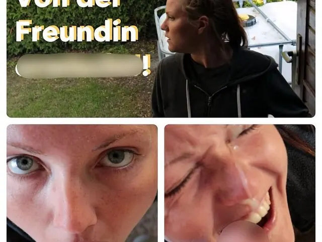 Erwischt! Beim Cumshot erwischt in der Laube!