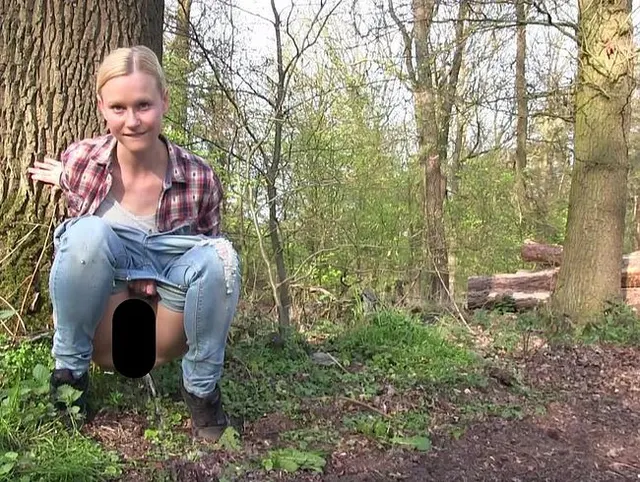 Geiler spontaner public Piss