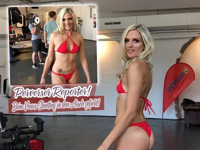 Perverser Reporter! Beim Venus-Shooting in den Arsch gefickt
